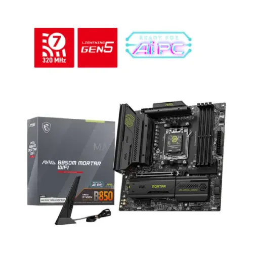MSI MAG B850M MORTAR WIFI AM5 ATX Motherboard